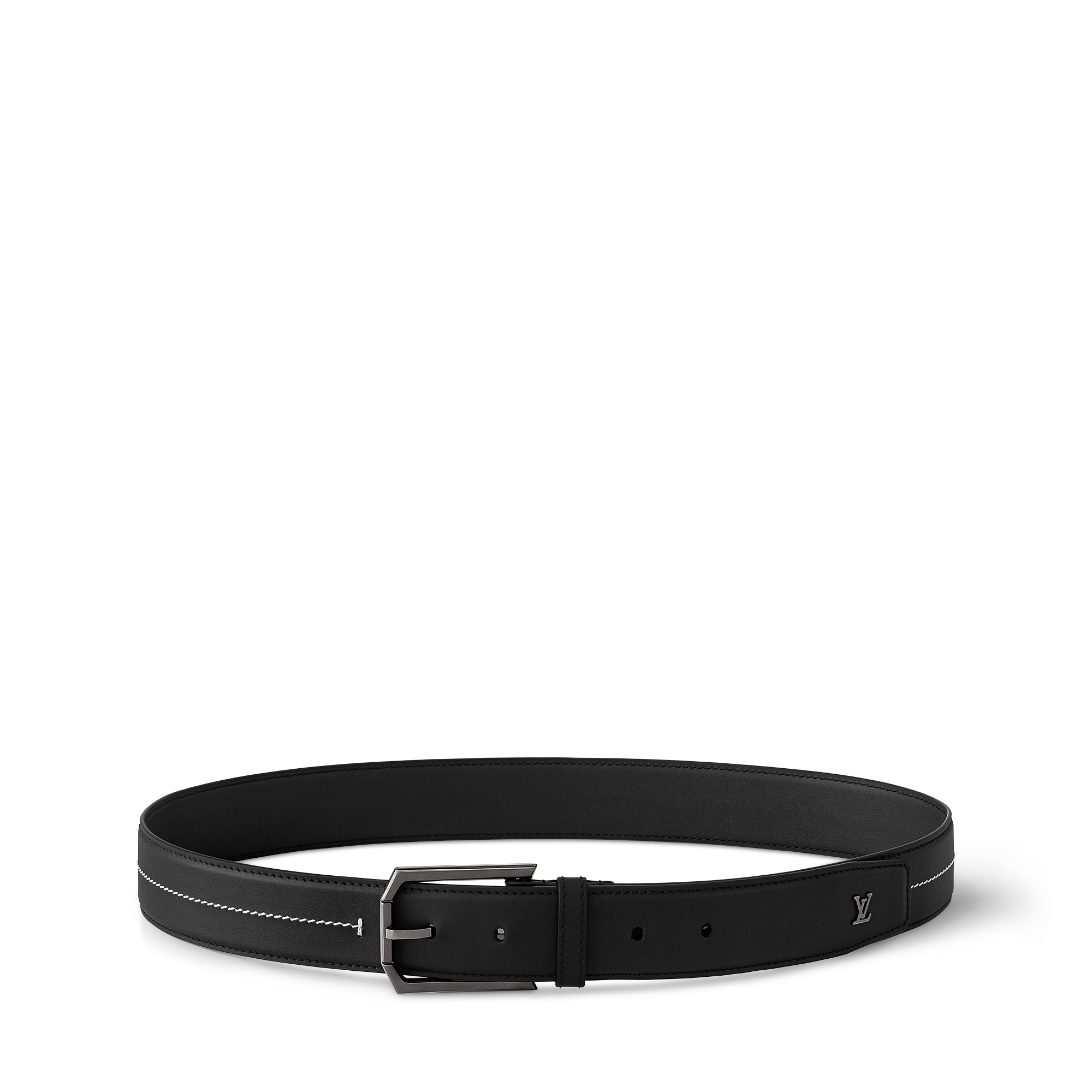 Slender 35mm Reversible Belt Monogram Eclipse Canvas - Men